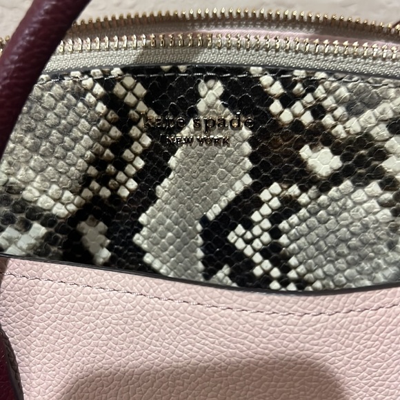 • Kate Spade New York Top Handle Bag with animal print - Picture 7 of 16